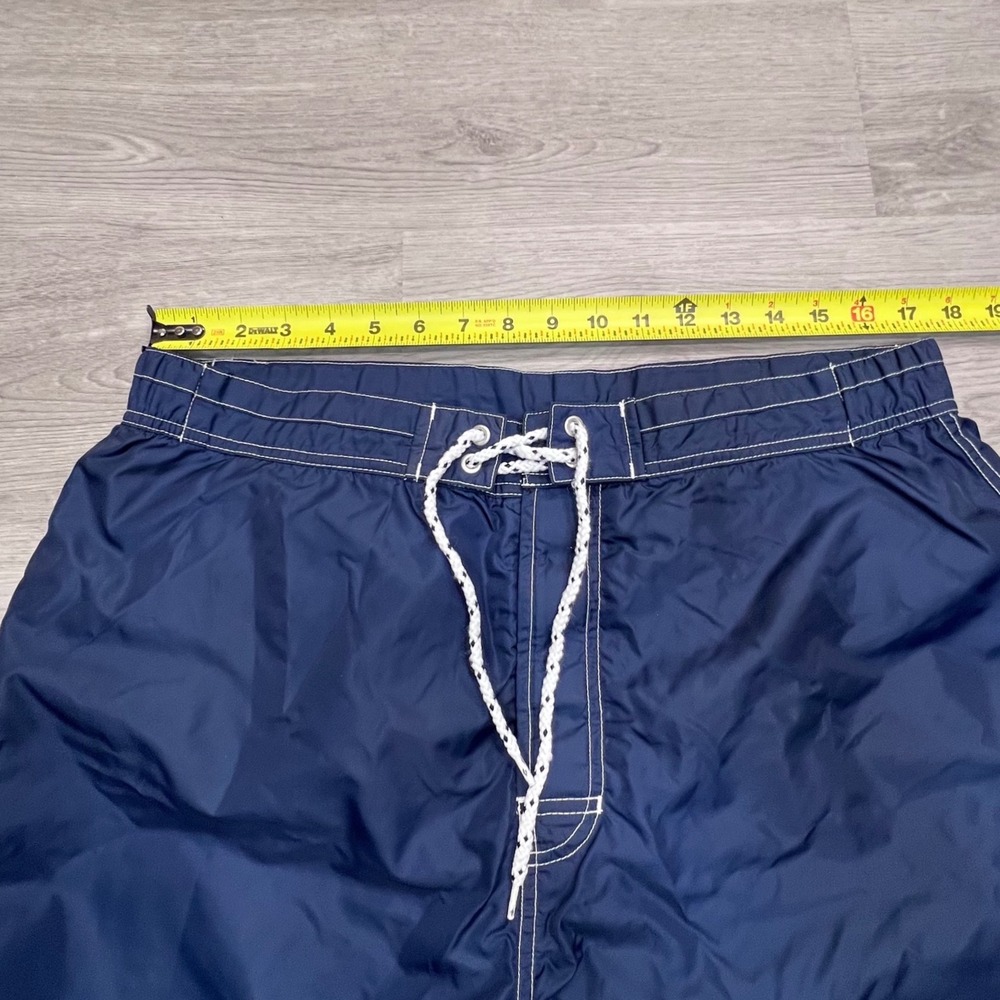 Tommy Hilfiger Mens Navy Blue Vintage Board Shorts Swim Trunks XL 9/00 Retro - Picture 13 of 14